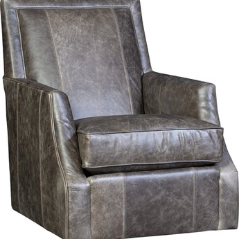 Mayo 2325 Series Leather Swivel Glider Chair