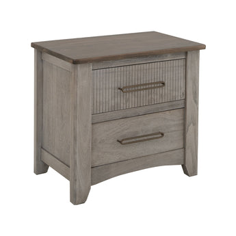 Ridge - Nightstand - Sand Brown