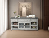 Stone TV Stand with Drawers - image 5 of 11