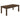 Coleman - Rectangular Dining Table - Rustic Golden Brown