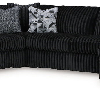 Midnight-Madness - 4 Piece Sectional