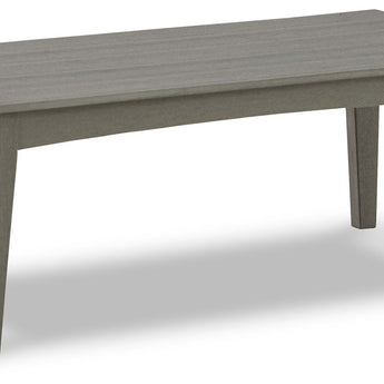Visola - Gris - Mesa de centro rectangular