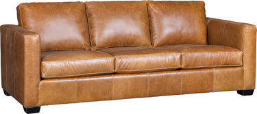 Mayo 2424 Series Leather Sofa with Track Arms