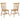 Andrews - Windsor Spindle Back Dining Side Chair (Set of 2)