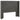 Bancroft - Upholstered Full Wingback Headboard - Gray