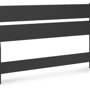 Socalle - Full Panel Headboard - Black