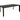 Dark Teak - Table - Oil Black
