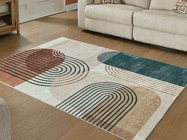 Farrendale - 8' x 10' Washable Rug - Multi