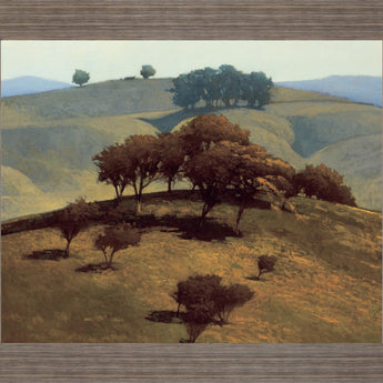 Golden Meadow - 28" x 34" Framed Wall Art - Light Brown