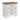 Eastwood - Youth 3-Drawer Nightstand - Brown And White