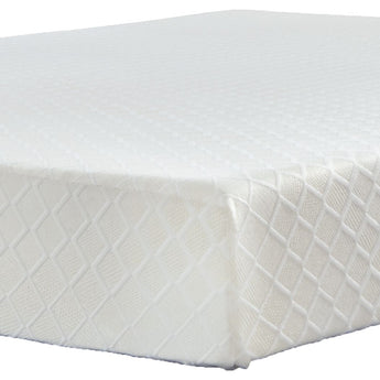 10 Inch Chime Memory Foam - Twin Mattress - Inner Spring - White