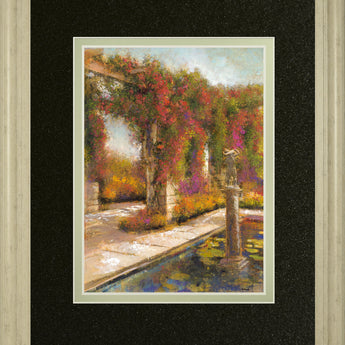 English Garden I By Patrick - Framed Print Wall Art - Green