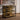 Renaldi - 3-Shelf Home Bar Wine Cabinet - Rustic Nutmeg