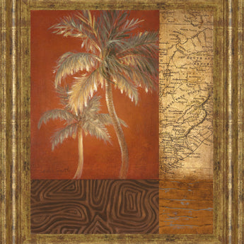 Boy Voyage Il By Lanie Loreth - Framed Print Wall Art - Dark Brown