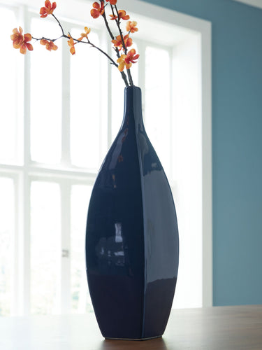 Abtinson - Vase - 16" - Navy