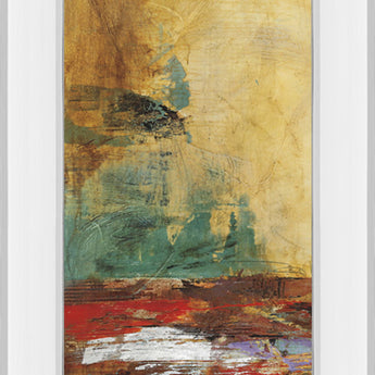 Villarreal Santos I By Abulia - Mirror Framed Print Wall Art - Beige