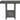 Mesa extensible rectangular para comedor Hallanden - Gris