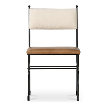 Posta - Dining Chair - Brown / Beige