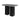 Lithic - Outdoor Bar Table - Black