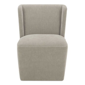 Cormac - Rolling Dining Chair - Slate Green