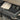 Mesa de comedor rectangular Tyler Creek - Negra/Gris
