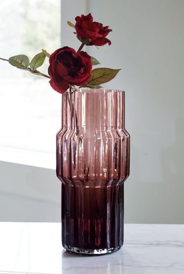 Dorlow - Vase (Set of 2) - 13.58" - Mauve
