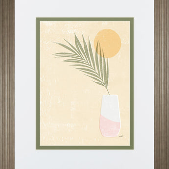 Sun Palm II Blush By Moira Hershey - Beige