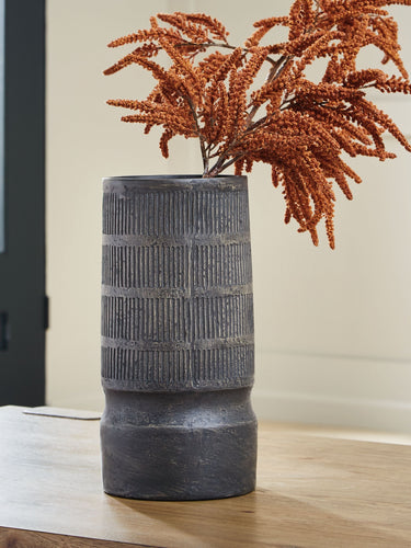 Beninworth - Vase - 16" - Antique Black