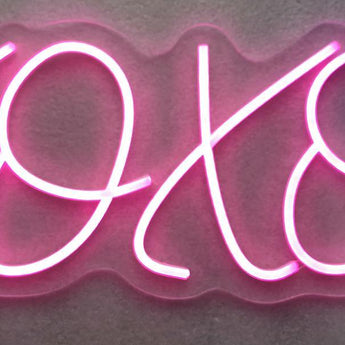 Neon Xoxo - Pink