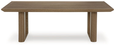Serene Bay - Mesa de cóctel rectangular - Marrón oscuro