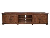 Parota TV Stand Cinnamon Brown - TV Stands at Quality Home Furniture Mesquite