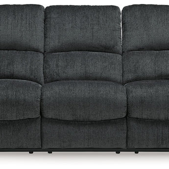Draycoll - Reclining Sofa - Dark Gray