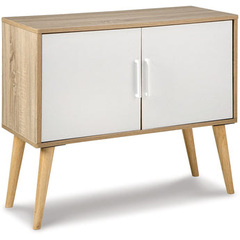 Orinfield - Accent Cabinet - Natural / White