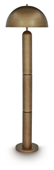 Wendfield - Metal Floor Lamp - Antique Gold Finish