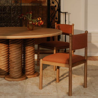 Villetta - Silla de comedor (juego de 2) - Rosa intenso