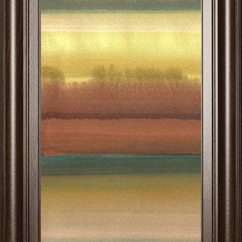 Ambient Sky I By John Butler - Framed Print Wall Art - Light Brown