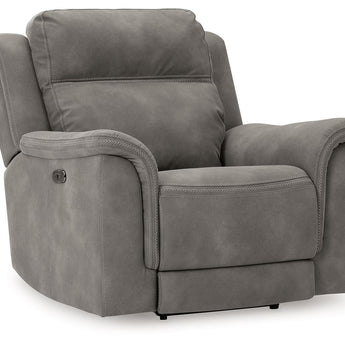 Next-Gen Durapella - Power Recliner With Adjustablej Headrest - Slate