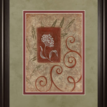 Florescence I By Jane Carroll - Framed Print Wall Art - Beige