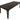 Black Verona - Table - Dark Brown