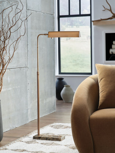 Yafe - Metal Floor Lamp - Bronze Finish