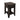 Teak - Chairside Table - Oil Black