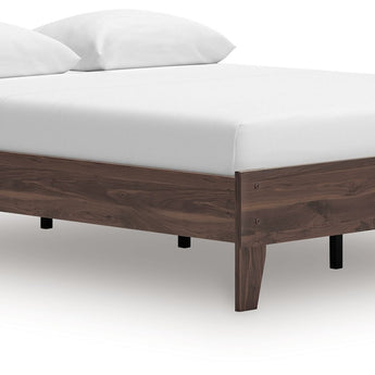 Calverson - Queen Platform Bed - Mocha