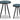 Clairbelle - Teal - Accent Table (Set of 2)