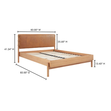 Colby - King Bed - Brown