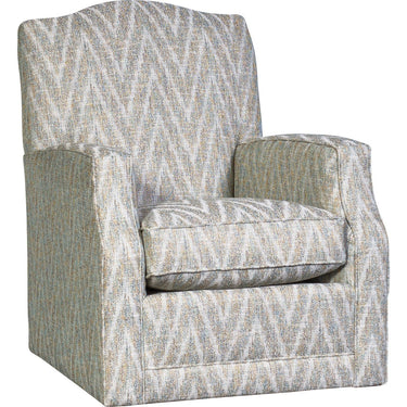 Mayo 3100 Series Casual Swivel Chair with Scooped Track Arms