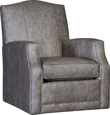 Mayo 3100 Series Transitional Swivel Glider Chair - Leather