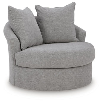 UrbanCrest - Swivel Accent Chair - Pewter