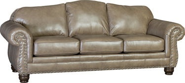 Mayo 3180 Series Customizable Camelback Sofa - Leather