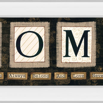 18x42 Home By Anne Lapoint - Dark Brown