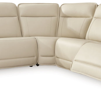 Double Deal - 5 Piece Reclining Sectional